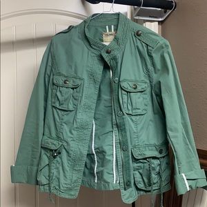 Old Navy green jacket